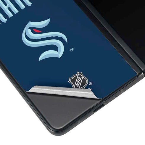 NHL Seattle Kraken Script Galaxy Z Fold3 5G Skin